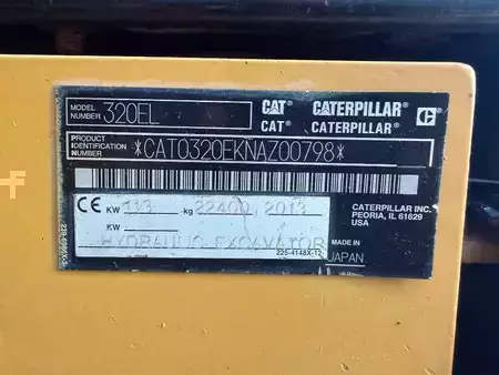 Korečková rýpadla 2013 Caterpillar 320E L (10)