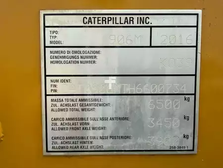 Chargeuse sur pneus 2016 Caterpillar 906M (20)