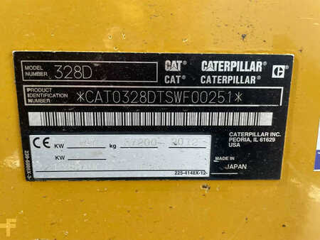 Kettenbagger 2012 Caterpillar 328D LCR (3)