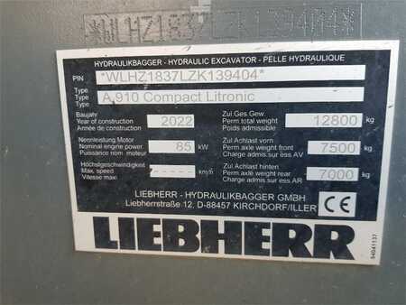 Escavadora de rodas 2022 Liebherr A910 Compact (2)