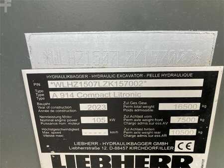 Mobilbagger 2023 Liebherr A914 Compact (2)