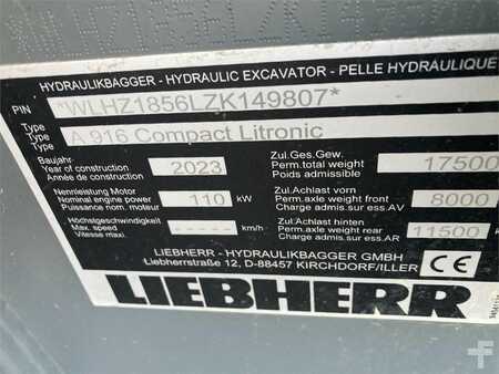 Escavadora de rodas 2023 Liebherr A916 Compact (2)