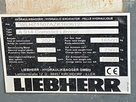 Mobilbagger 2024 Liebherr A914 Compact (2)