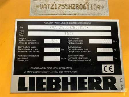 Ładowarki kołowe 2020 Liebherr L546 (2)
