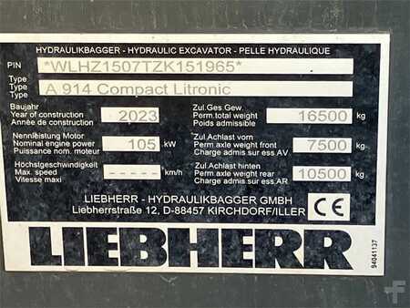 Mobilbagger 2023 Liebherr A914 Compact (6)