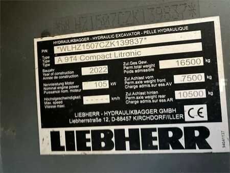 Mobilbagger 2022 Liebherr A914 Compact (10)