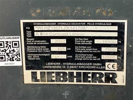 Mobilbagger 2022 Liebherr A914 Compact (2)