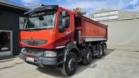 Renault  KERAX 500 8x4 ANDREOLI tipper 21m3 - new tyres