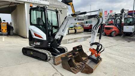 Minibagger 2021 Bobcat E26 - 2021 YEAR - 470 HOURS -POWERTILT - 4X BUCKET (2)