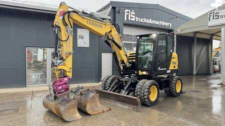 Escavadora de rodas 2018 Yanmar B95W (1)