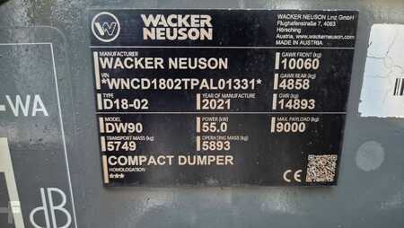 Minidumpere 2021 Wacker Neuson DW90 (7)