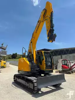 Escavadora de rastos 2016 Hyundai ROBEX160LC-7A (2)