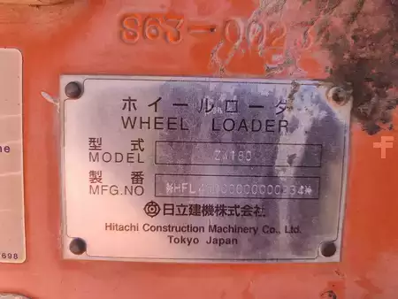 Chargeuse sur pneus 2007 Hitachi ZW180 (8)