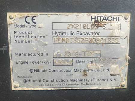 Kettenbagger 2018 Hitachi ZX210LCN-6 (16)