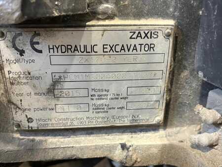 Mini excavadoras 2015 Hitachi ZX17U-2 YLR (3)