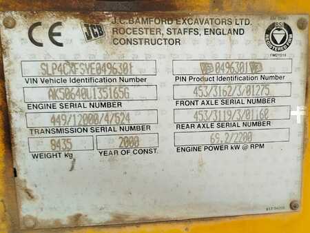 Rigid Backhoe Loader 2000 JCB 4CX (14)