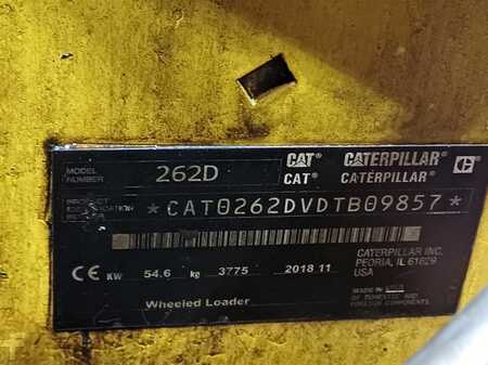 Kompakt lastare 2018 Caterpillar 262D (12)