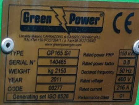 GREEN POWER GP165SI