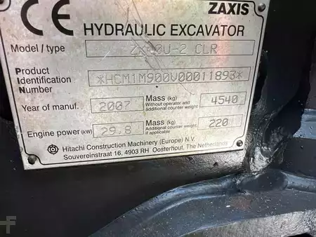 Minibagry 2007 Hitachi ZX40U-2CLR (11)
