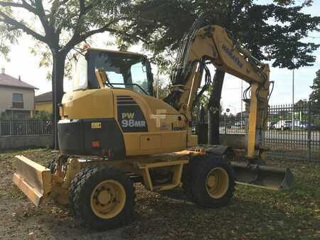 Mobilbagger 2014 Komatsu PW98MR (1)