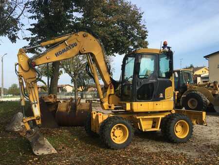 Mobilbagger 2014 Komatsu PW98MR (2)