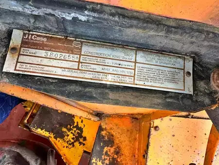 Rigid Backhoe Loader 1992 Case 580G (8)