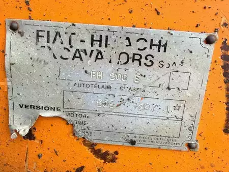 Kedjegraver 1991 Fiat-Hitachi FH200E-3 (8)