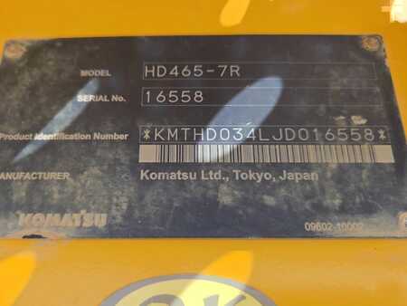 Wywrotki sztywnoramowe 2018 Komatsu HD465-7R (16)