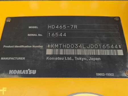 Wywrotki sztywnoramowe 2018 Komatsu HD465-7R (8)