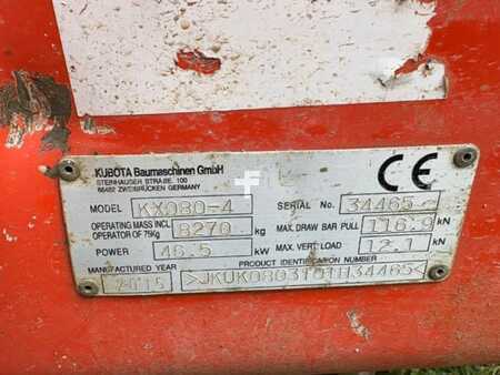 Muut 2015 Kubota KX080-4 (4)