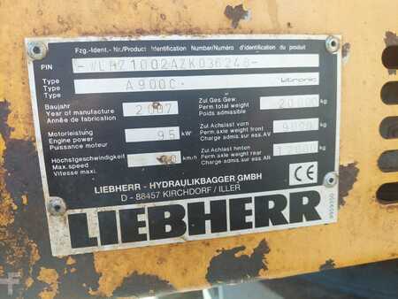 Mobilní bagry 2007 Liebherr A900C (4)