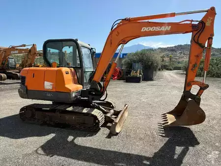 Minigraafmachines 2009 Doosan DX55 (2)