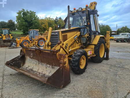 Koparko - Ładowarki sztywne 1992 Caterpillar 428 (1)