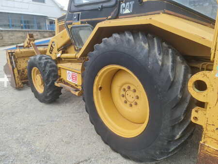Koparko - Ładowarki sztywne 1992 Caterpillar 428 (14)
