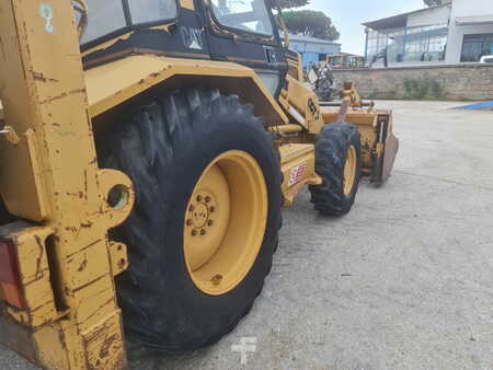 Koparko - Ładowarki sztywne 1992 Caterpillar 428 (15)
