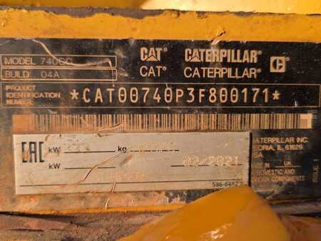 Knickgelenkte Muldenkipper/Dumper 2021 Caterpillar 740GC (10)