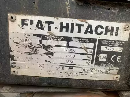 Kompaktní nakladače 1997 Fiat-Hitachi SL55B (8)