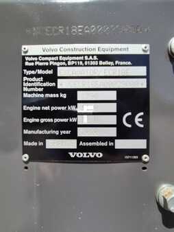 Mini kotrógép 2020 Volvo ECR18E (14)