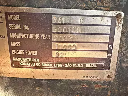 Dozer Apripista 2002 Komatsu D41P-6 (7)