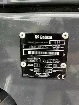 Mini excavators 2022 Bobcat E34 (7)