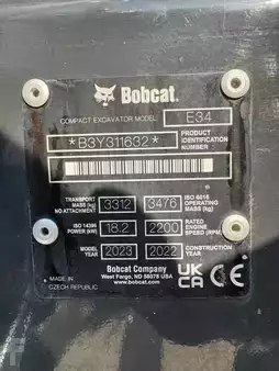 Mini excavadoras 2022 Bobcat E34 (7)