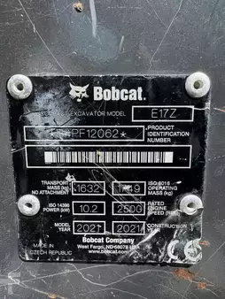 Minigraafmachines 2021 Bobcat E17Z (7)