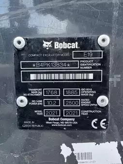 Mini pelle 2021 Bobcat E19 (7)