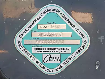 Minigraafmachines 2020 Kobelco SK55RSX-6 (6)