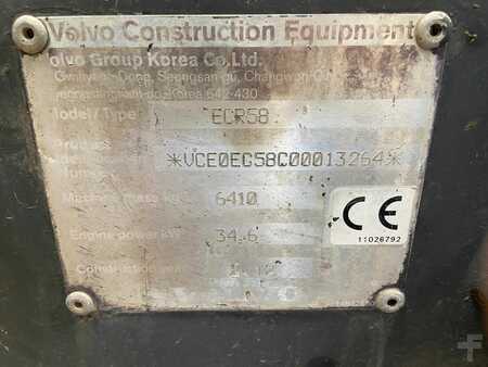 Mini kotrógép 2012 Volvo ECR58 (10)