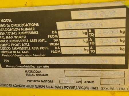 Kompaktlader 2006 Komatsu SK1020 (11)