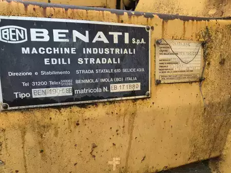 Telakaivinkoneet  1983 Benati BEN190CSB (12)