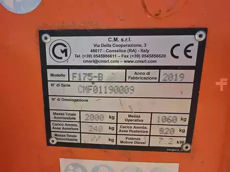 Finitrici gommate 2019 CM F175B (8)