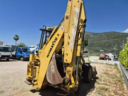 Pyöräkuormaajat 1999 Komatsu WB70A (4)