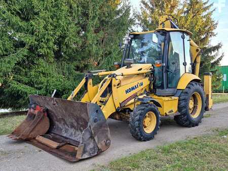 Starrer Baggerlader 2005 Komatsu WB93R-5 (1)
